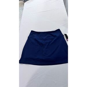 KIM ROGERS TUMMY CONTROL NAVY BLUE SKORTS WOMENS SZ M NEW